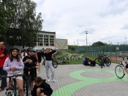 Rok szkolny 2023-2024 - 174 - Egzamin na kart⌐ rowerowÑ